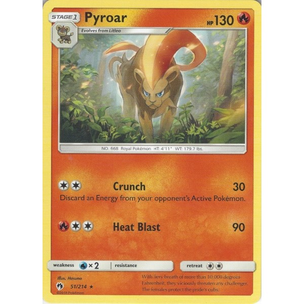 Lost Thunder - 51/214 - Pyroar