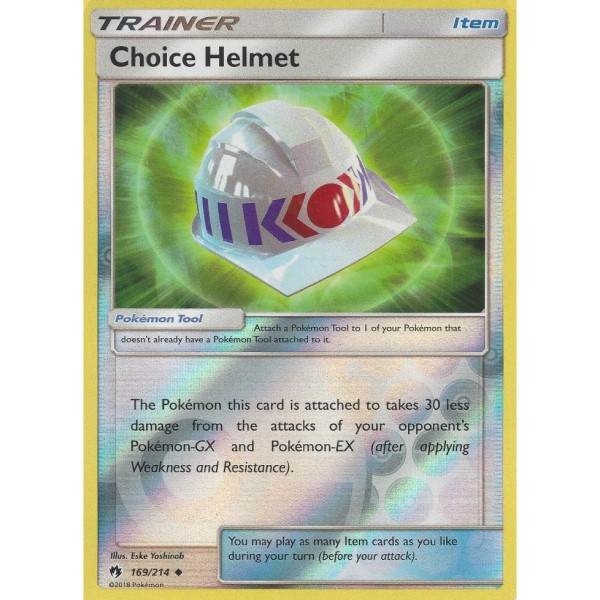 Lost Thunder - 169/214 - Trainer Choice Helmet (reverse holo)