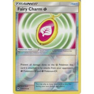 Lost Thunder - 174/214 - Trainer Fairy Charm Grass (reverse holo)