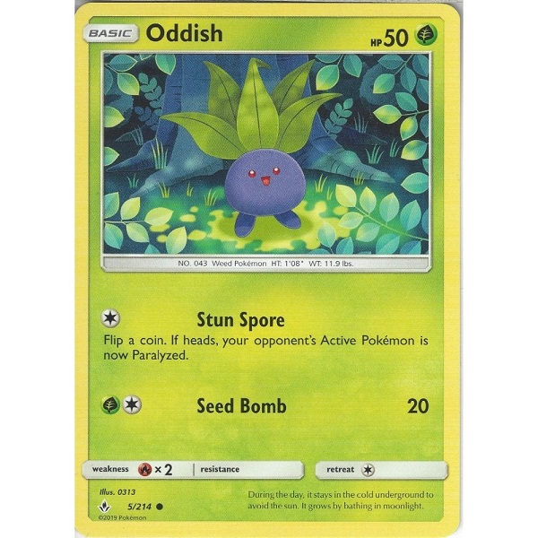Unbroken Bonds - 5/214 - Oddish