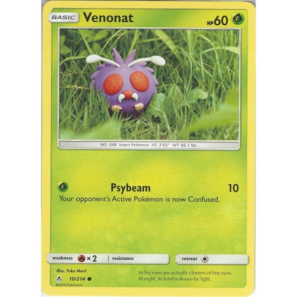 Unbroken Bonds - 10/214 - Venonat