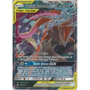 Unbroken Bonds - 107/214 - Greninja Zoroark GX (ultra rare)
