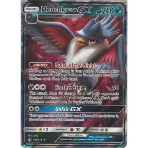 Unbroken Bonds - 109/214 - Honchkrow GX (ultra rare)