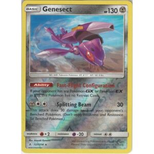 Unbroken Bonds - 127/214 - Genesect (rare reverse holo)