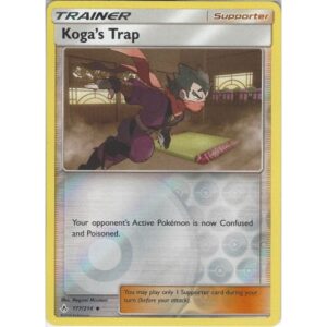 Unbroken Bonds - 177/214 - Trainer Koga's Trap (reverse holo)