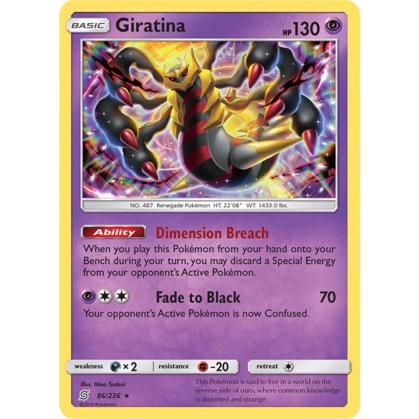 Unified Minds - 86/236 - Giratina (rare holo)