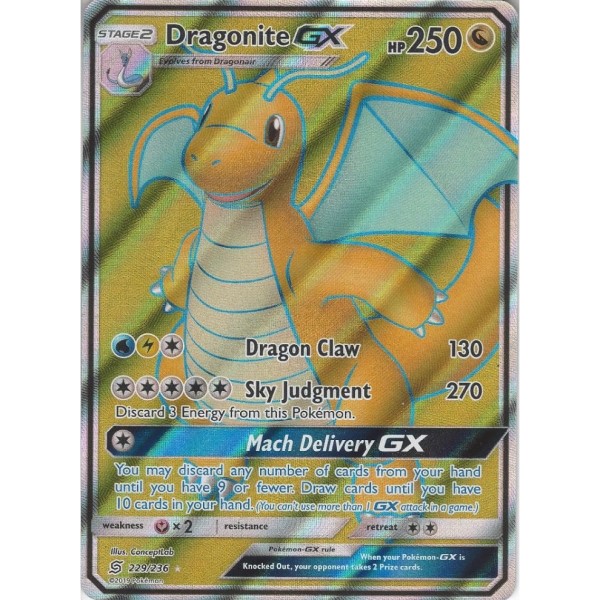 Unified Minds - 229/236 - Dragonite GX
