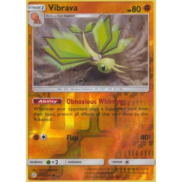 Cosmic Eclipse - 109/236 - Vibrava (reverse holo)