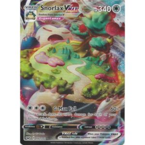 Sword Shield - 142/202 - Snorlax V Max (ultra rare)