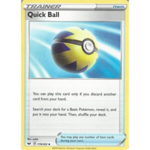 Sword Shield - 179/202 - Trainer Quick Ball