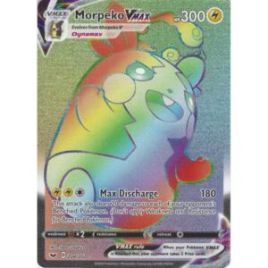 Sword Shield - 204/202 - Morpeko V Max (rainbow rare)