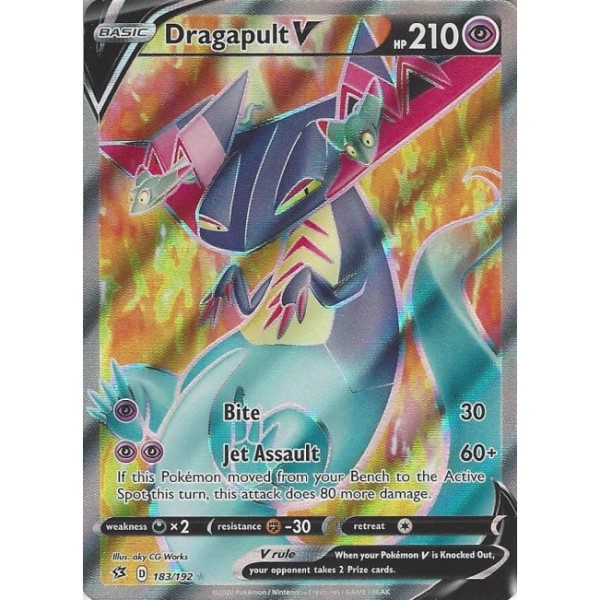 Rebel Clash - 183/192 - Dragapult V (ultra rare)