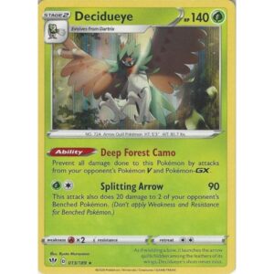 Darkness Ablaze - 013/189 - Decidueye (rare holo)