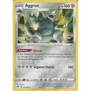 Darkness Ablaze - 123/189 - Aggron (rare holo)