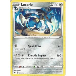 Vivid Voltage - 120/185 - Lucario (rare)