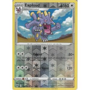 Vivid Voltage - 137/185 - Exploud (rare reverse holo)