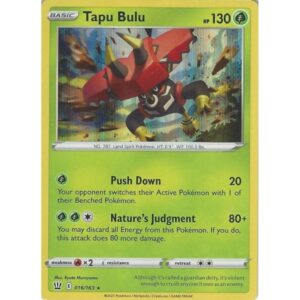 Battle Styles - 016/163 - Tapu Bulu (rare holo)