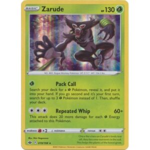 Chilling Reign - 019/198 - Zarude (rare holo)