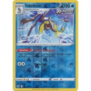 Chilling Reign - 043/198 - Inteleon (rare reverse holo)
