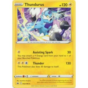 Chilling Reign - 052/198 - Thundurus (rare)