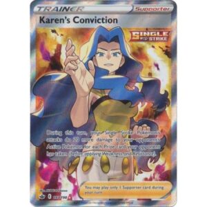 Chilling Reign - 193/198 - Trainer Karen's Conviction (ultra rare)