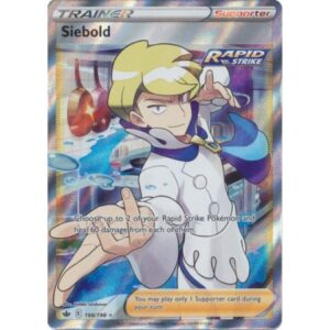 Chilling Reign - 198/198 - Trainer Siebold (ultra rare)