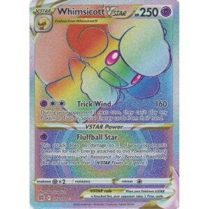 Brilliant Stars - 175/172 - Whimsicott VSTAR (rainbow rare)