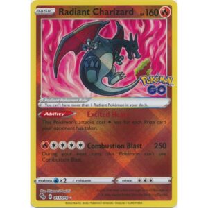 Pokemon Go - 011/078 - Radiant Charizard (ultra rare)