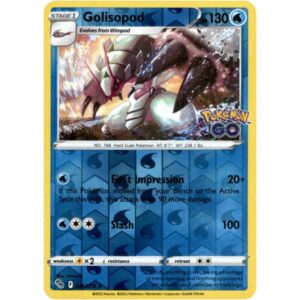 Pokemon Go - 026/078 - Golisopod (rare reverse holo)