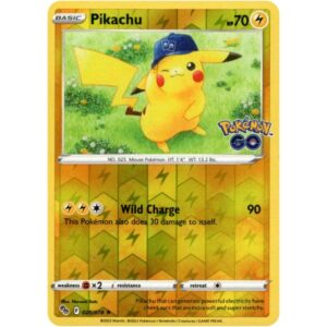 Pokemon Go - 028/078 - Pikachu (rare reverse holo)