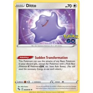 Pokemon Go - 053/078 - Ditto (rare holo)