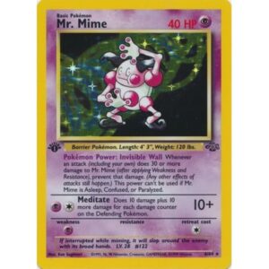 Jungle - 6/64 - Mr. Mime (rare holo)