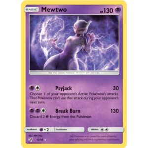 Detective Pikachu - 12/18 - Mewtwo (rare holo)