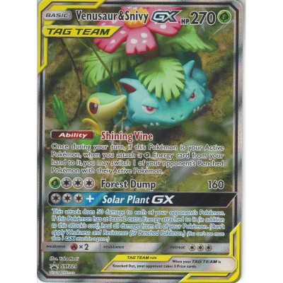 Promo - SM229 - Venusaur Snivy GX