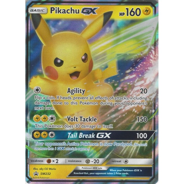 Promo - SM232 - Pikachu GX