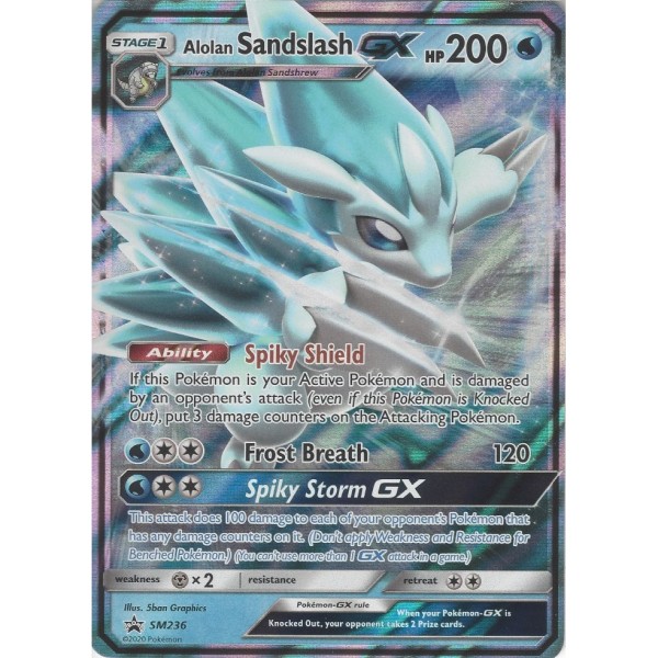 Promo - SM236 - Alolan Sandslash GX