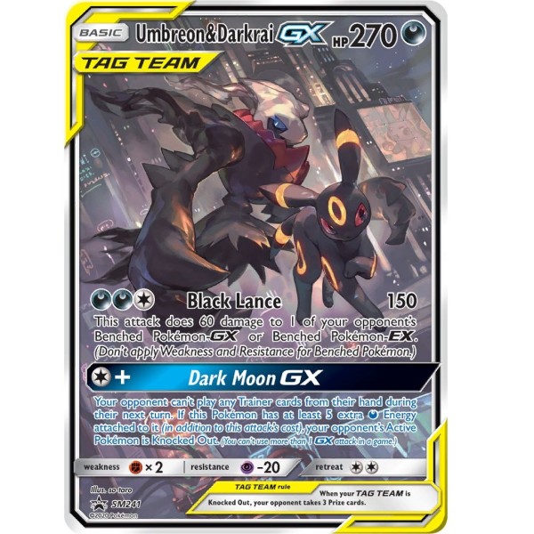 Promo - SM241 - Umbreon Darkrai GX