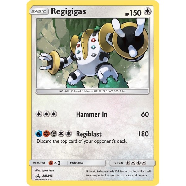 Promo - SM243 - Regigigas