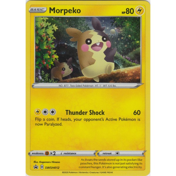 Promo - SWSH012 - Morpeko (holo)