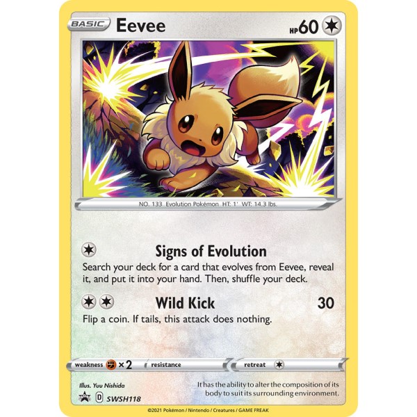 Promo - SWSH118 - Eevee (holo)