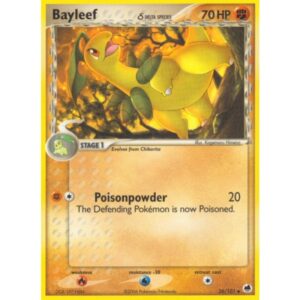 EX Dragon Frontiers - 26/101 - Bayleef Delta Species