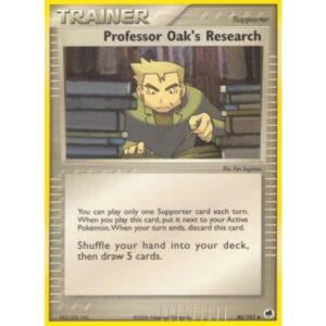 EX Dragon Frontiers - 80/101 - Trainer Professor Oak's Research