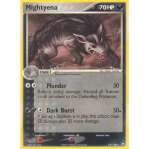EX Power Keepers - 18/108 - Mightyena (rare)
