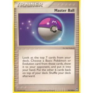 EX Power Keepers - 78/108 - Trainer Master Ball