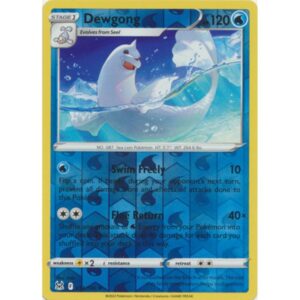 Lost Origin - 034/196 - Dewgong (rare reverse holo)