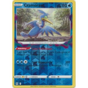 Lost Origin - 050/196 - Cramorant (rare reverse holo)