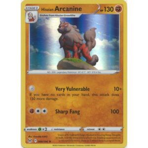 Lost Origin - 084/196 - Hisuian Arcanine (rare holo)