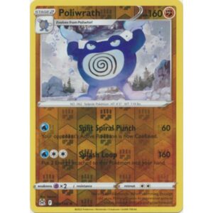 Lost Origin - 085/196 - Poliwrath (rare reverse holo)