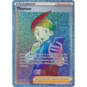Lost Origin - 210/196 - Trainer Supporter Thorton (rainbow rare)