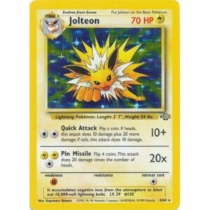 Jungle - 4/64 - Jolteon (rare holo)